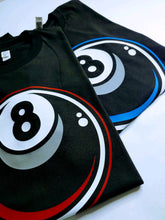 Load image into Gallery viewer, Eight ball drip t-shirt
